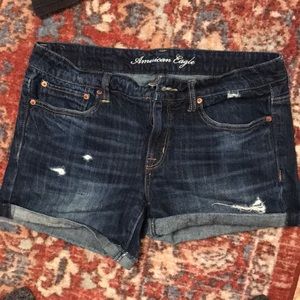 Jean American eagle shorts